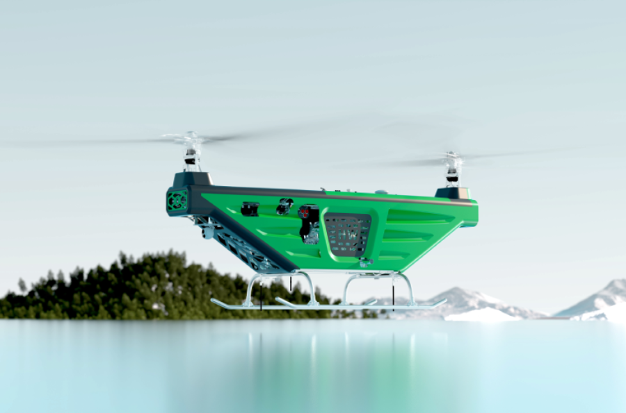 вертолет беспилотник HW600-H  фото