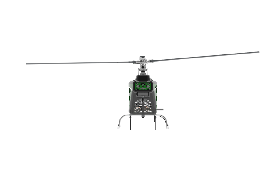 вертолет беспилотник HW600-H  вид сзади